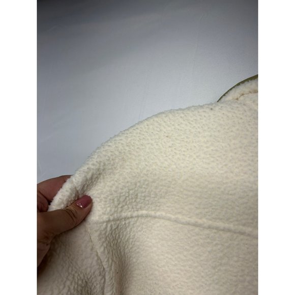 Madewell XXS (Re)sourced Fleece Quilted-Pocket Popover Jacket - Picture 8 of 8